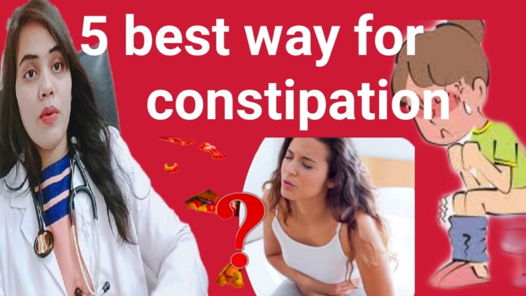5 best way for constipation